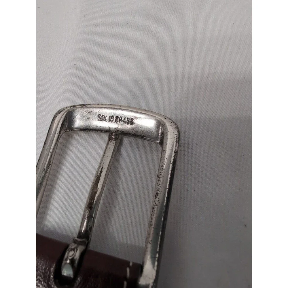 Dockers Leather Belt Men's Size 38 brown See All Pictures
